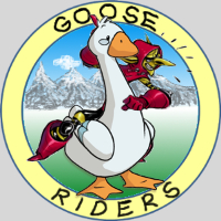 Goose Riders team badge